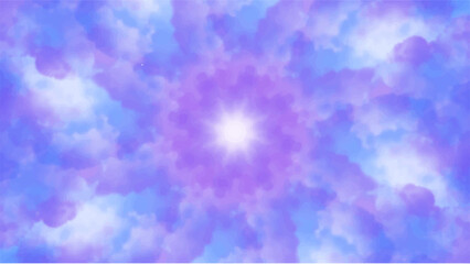 Blue watercolor background for textures backgrounds and web banners design. Tie Dye Background