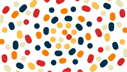 Colorful vector polka dots backgrounds for poster, brochure or flyer, Bundle of polka dots posters, flyers or cards. Banner template.