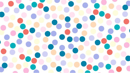 Fototapeta na wymiar Colorful vector polka dots backgrounds for poster, brochure or flyer, Bundle of polka dots posters, flyers or cards. Banner template.