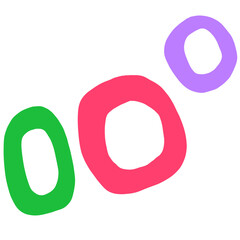 Cute element squiggly clipart