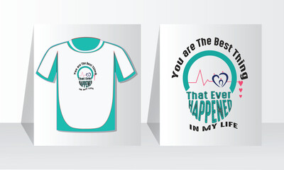 Textile t shirt design template