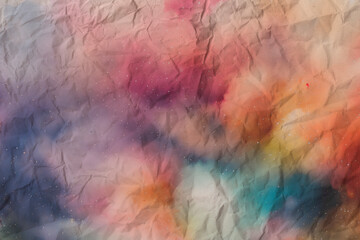 Obraz premium crumpled paper texture, abstract background image