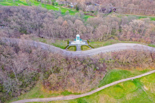 John Henry Patterson Statue, Hills & Dales metro park, Dayton Ohio