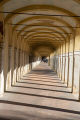 comacchio regional park delta del po lagoon city famous for its archaeological excavations and eel...