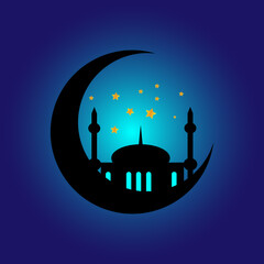 Islamic icon vector
