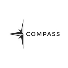 simple compass logo design template © MuhammadBahrudin