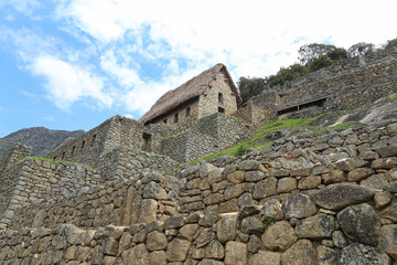 Machu Picchu ruins Peru wonder of the world without people