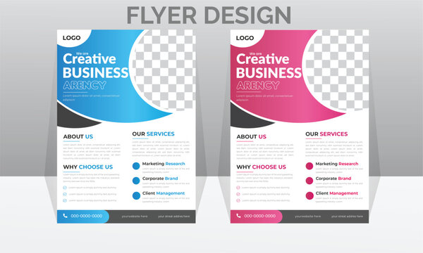 Modern Corporate & Business Agency Flyer poster Brochure Template Design, 
abstract business flyer, vector file modern layout template design. Brochure design, cover, annual report, poster, 