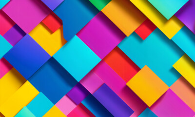 Abstract colorful geometric background. Wallpaper, Web page background, web banners design