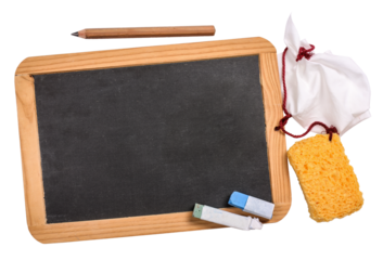 Blackboard with place for text