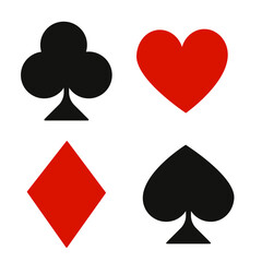 Casino cards playing cards suit