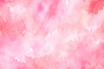 Abstract Pink Watercolor Background: AI Generated Image
