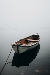 Obraz premium boat on the river