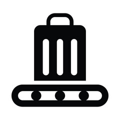 conveyor line icon illustration vector graphic