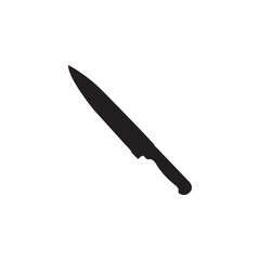 Kitchen boning Knife vector icon