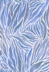 Watercolor zebra print seamless pattern, abstract  animal texture