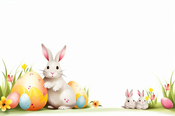 Easter Bunny Theme Template 