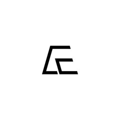 Premium design Logo with initial AE for company branding and other