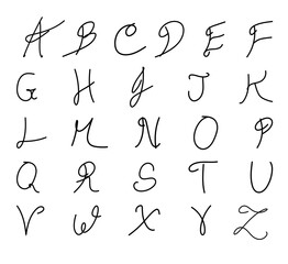 pattern with font text