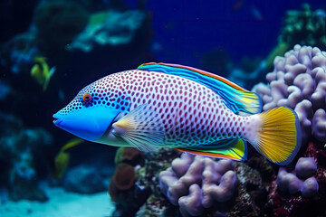 Sea world, sea fish, ecosystem, generative ai 