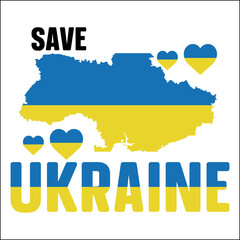 Save Ukraine SVG