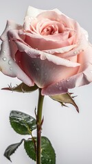 Roses on clean background