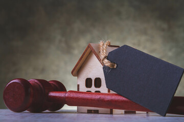 Arrest of real estate. The court will confiscate the property. The house was sold in court. Home...