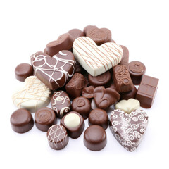 chocolats, pralinés, boite de chocolats