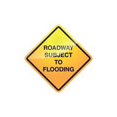 Traffic Sign Street Sign Icon Vector Template	