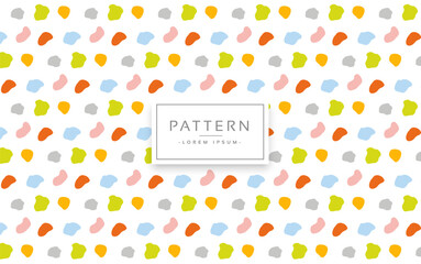 colorful polka dots pattern background