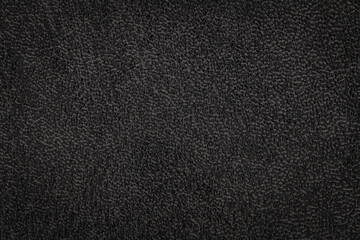 Fototapeta na wymiar Black leather texture background