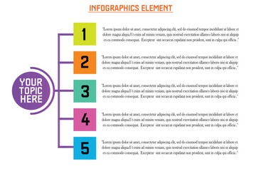 Infographic template design. presentation Infographic design template.