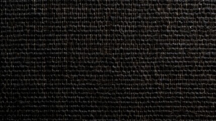 black sisal texture background. Generative ai.