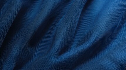 Blue gauze texture background. Generative ai.