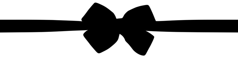 bow tie silhouette