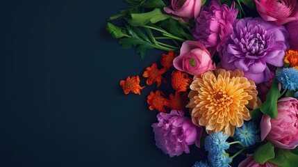 Obraz premium Spring banner for 8 march mothers day. Generative AI