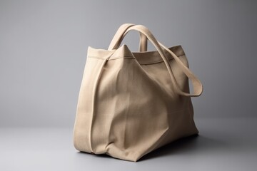 Ecologic bag isolated on white background - illustation created with generative ai