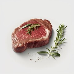 Perfect Beef Steak: Juicy, Succulent, and Cooked to Perfection. Generative AI