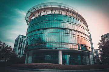 Modern building architecture	
