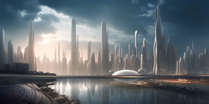 Future City Skyline