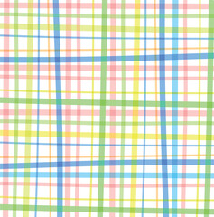 checkered tablecloth
