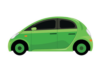 green car vehicle