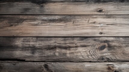 Fototapeta premium Sun-Bleached Wooden Planks Texture Background Natural Weathered Surface Generative AI 
