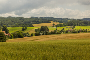 Landscape near Dolni Cermna, Czech Republic