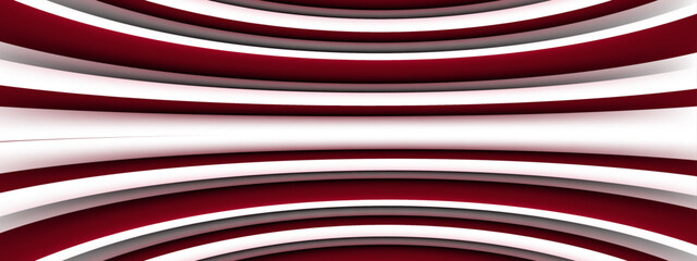 Modern red wide banner background