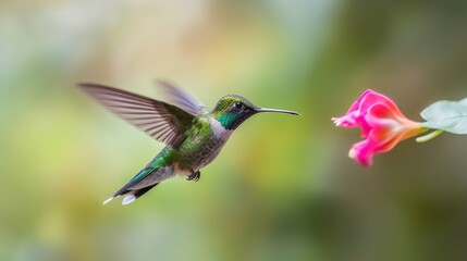 Naklejka na ściany i meble Hummingbird in flight