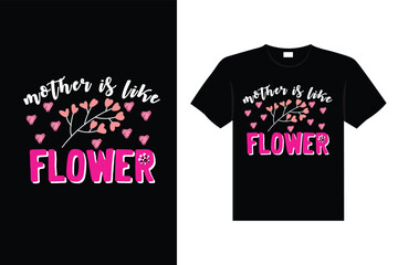 Fototapeta premium Colorful lettering mothers Day quote Happy mom shirt vector typography mommy loves t-shirt design