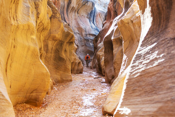 Slot canyon