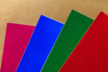 Color foil for creativity or decoration of gifts and packaging. Background or backdrop