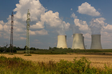 Nuclear power plant Temelin, Czech Republic